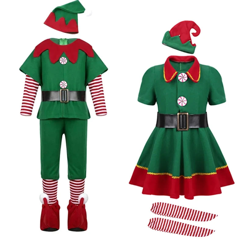 Velvet Santa Hooded Carnival Cape