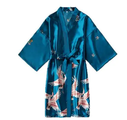 Velisse Satin Kimono Robe