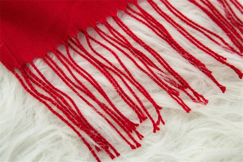 Elegant Cashmere Touch Pashmina Scarf