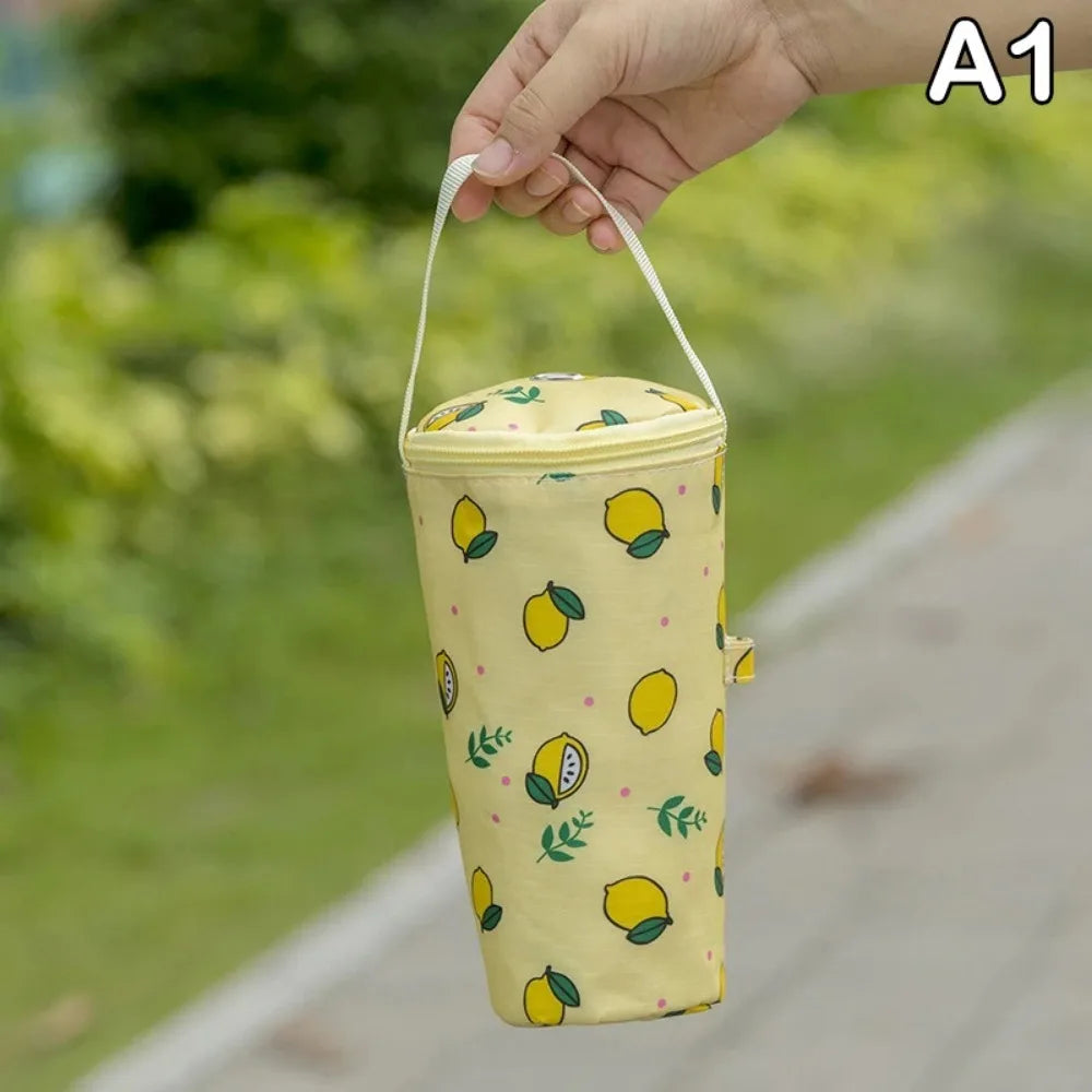 Insulated Canvas Milk Tea Tote
