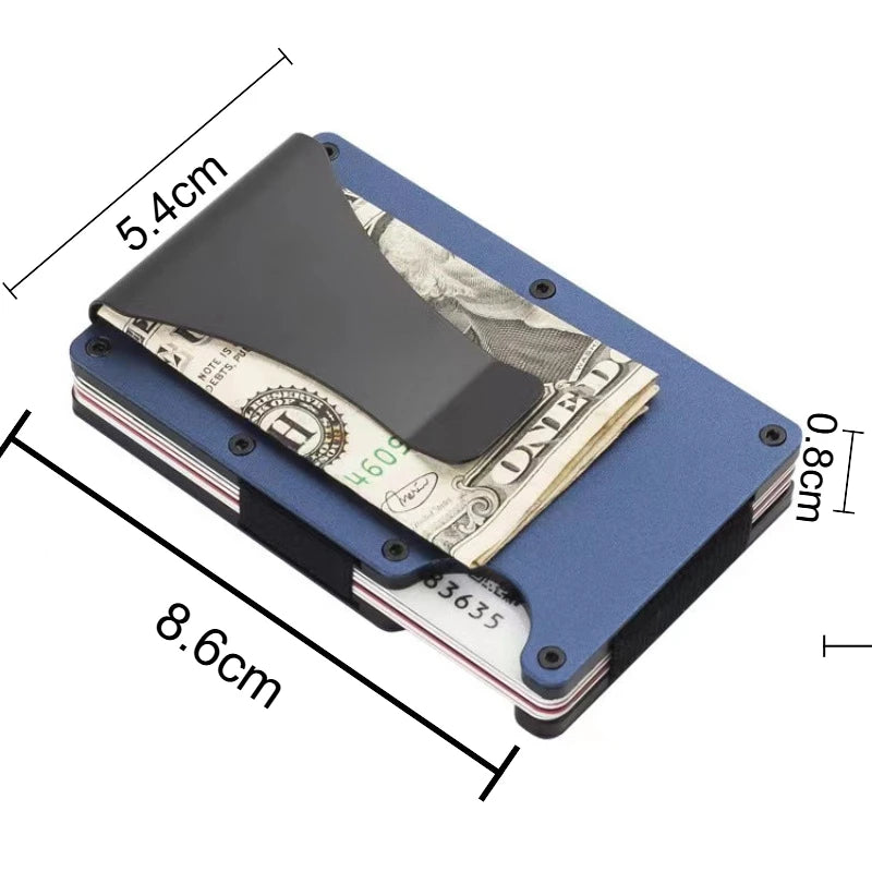Metal Slim RFID Wallet