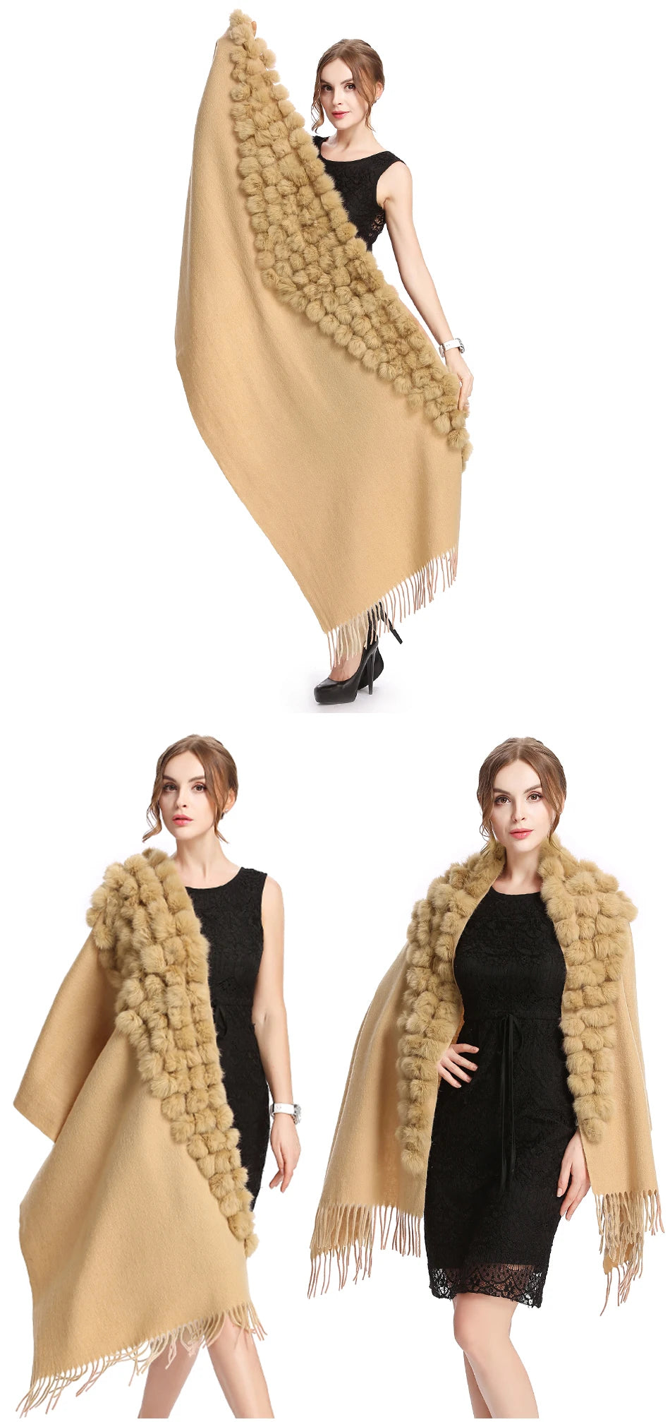 Winter Elegance Pashmina Scarf