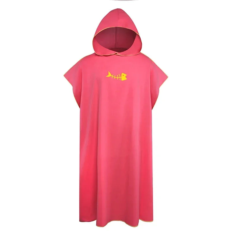 Quick-Dry Hooded Beach Poncho