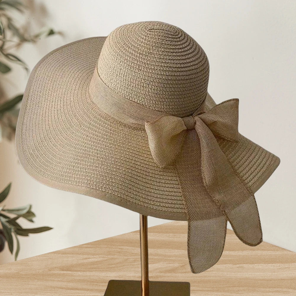 Seaside Elegance Wide Brim Hat