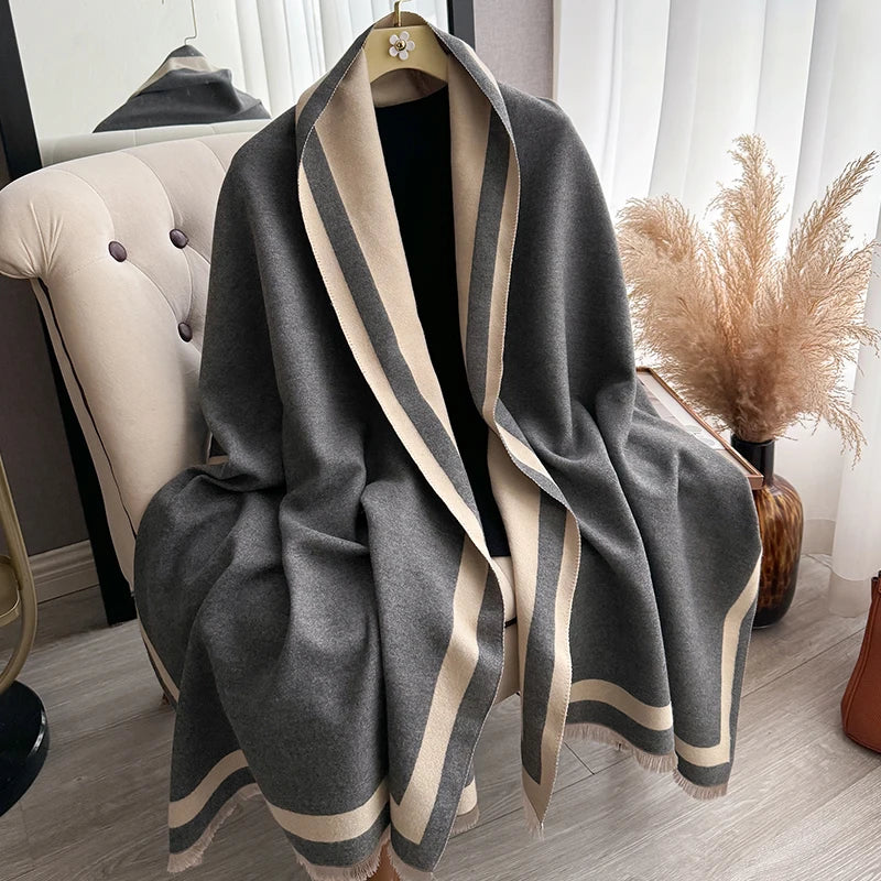 Luxury Plain Pashmina Wrap