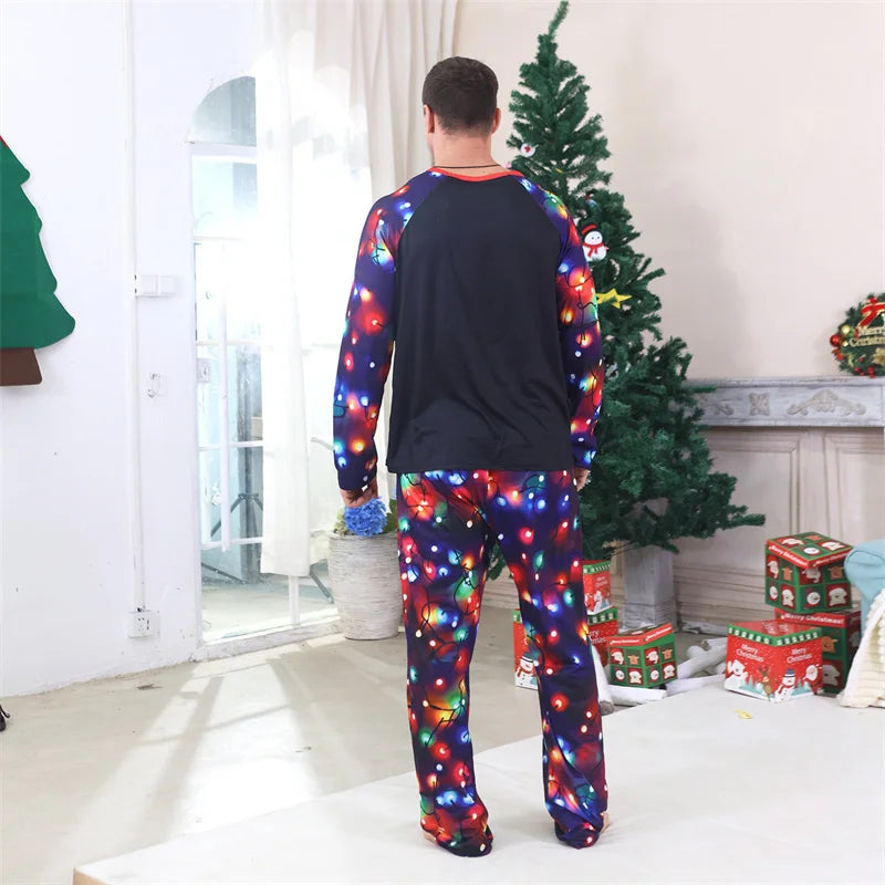 2025 Cartoon Family Christmas Pajama Set