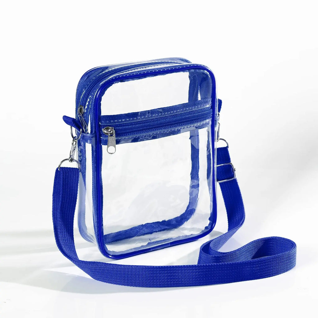 Stadium-Ready Clear Crossbody Purse