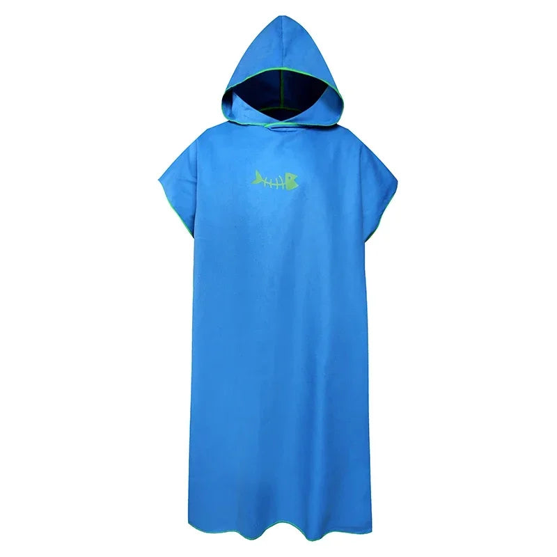 Quick-Dry Hooded Beach Poncho