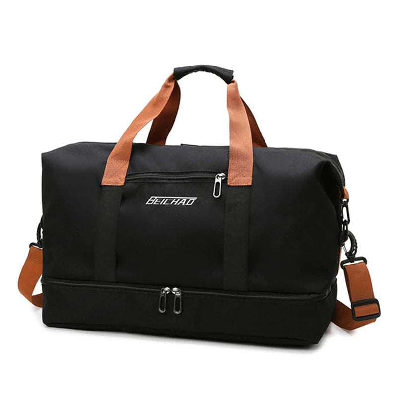 Spacious Dry-Wet Travel Duffle Bag