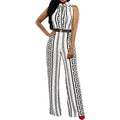 Elegant Tie-Waist Jumpsuit