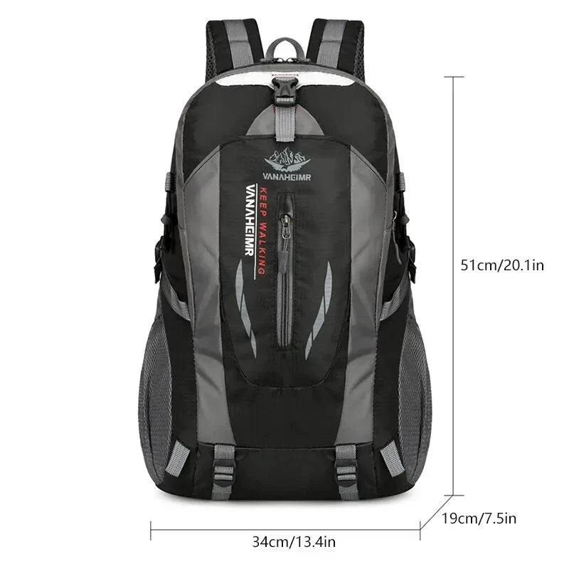 40L Waterproof Outdoor Hiking Backpack