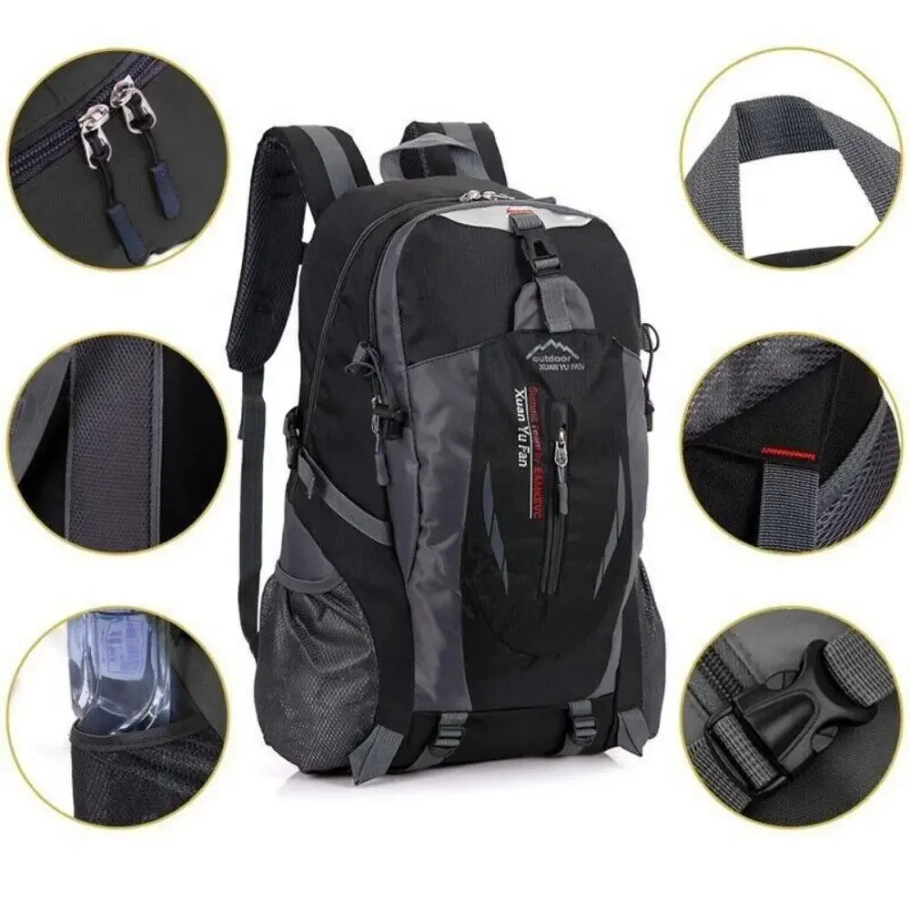 40L Waterproof Outdoor Hiking Backpack