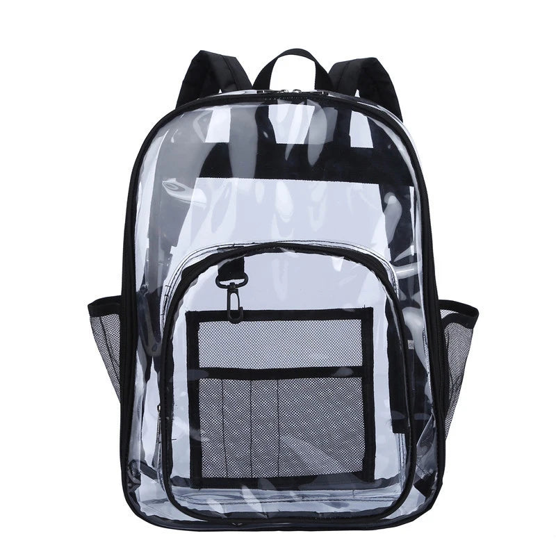 Clear PVC Travel & School Backpack