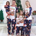 2025 Cartoon Family Christmas Pajama Set