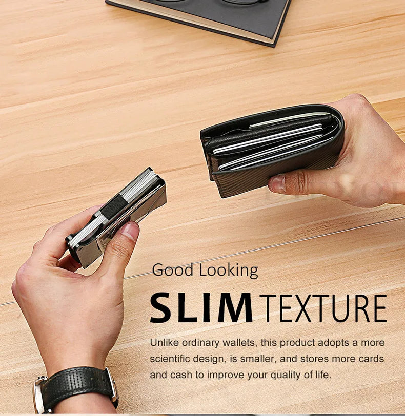Metal Slim RFID Wallet