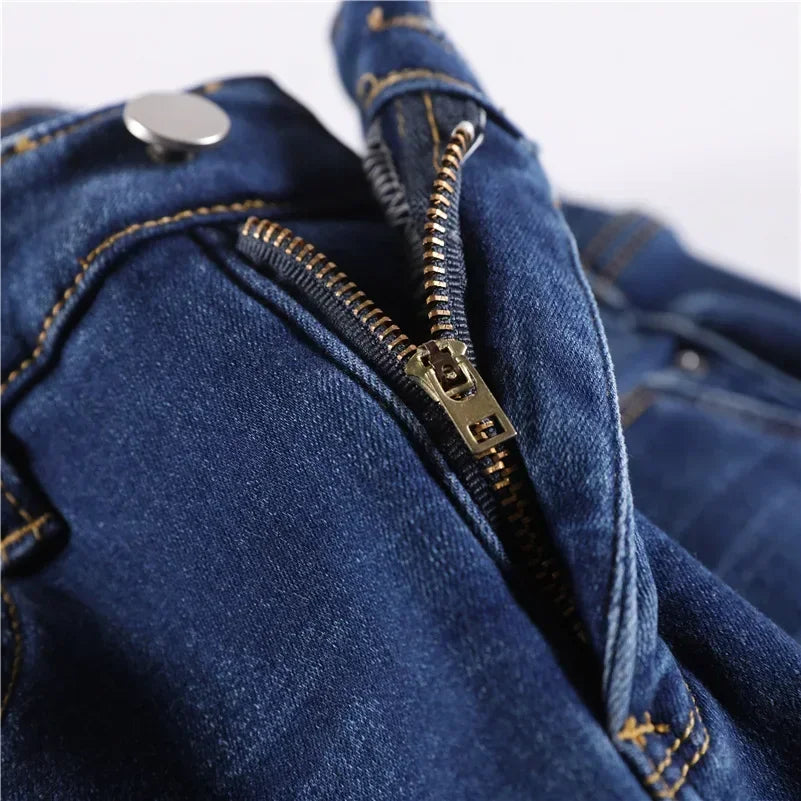 Women’s Thermal Skinny Jeans – Winter Warm Fleece Denim