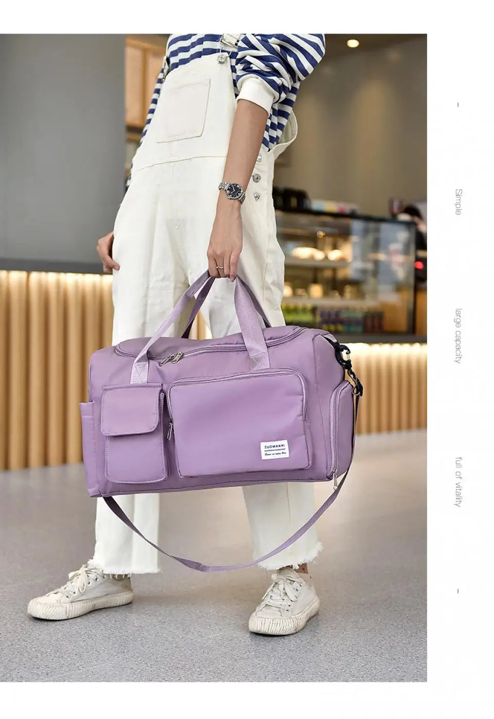 UNIXINU Women’s Large Capacity Carry-On Bag