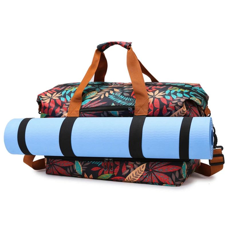 Spacious Dry-Wet Travel Duffle Bag