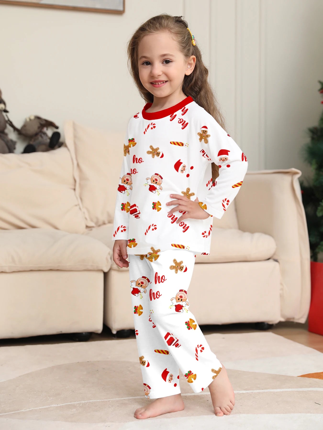 Polar Bear Merry Christmas Family Pajama Set