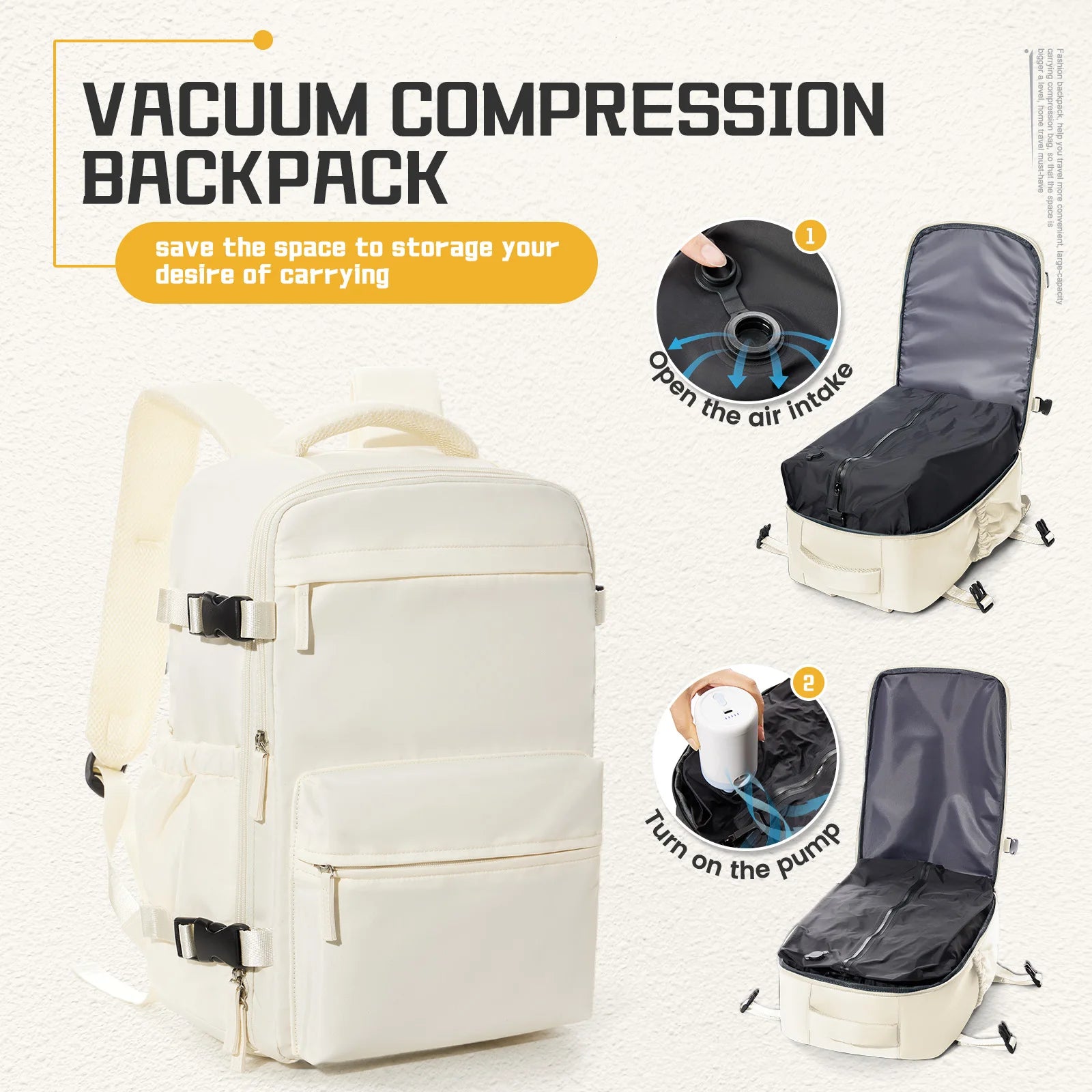 Aero Pack Expandable Cabin Backpack
