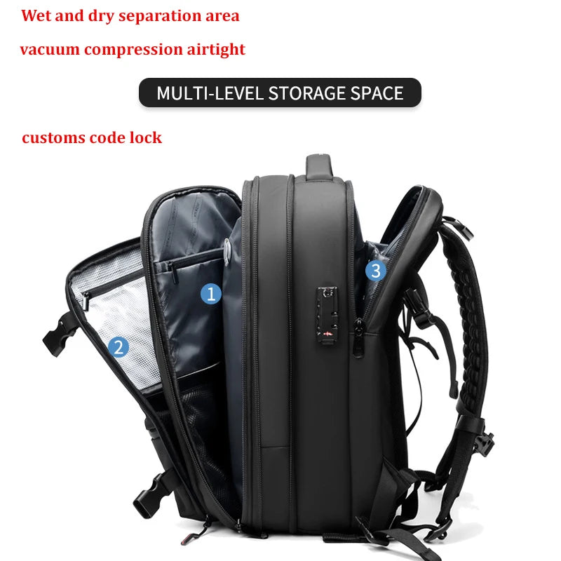 NoEnName Large-Capacity Vacuum Compression Travel