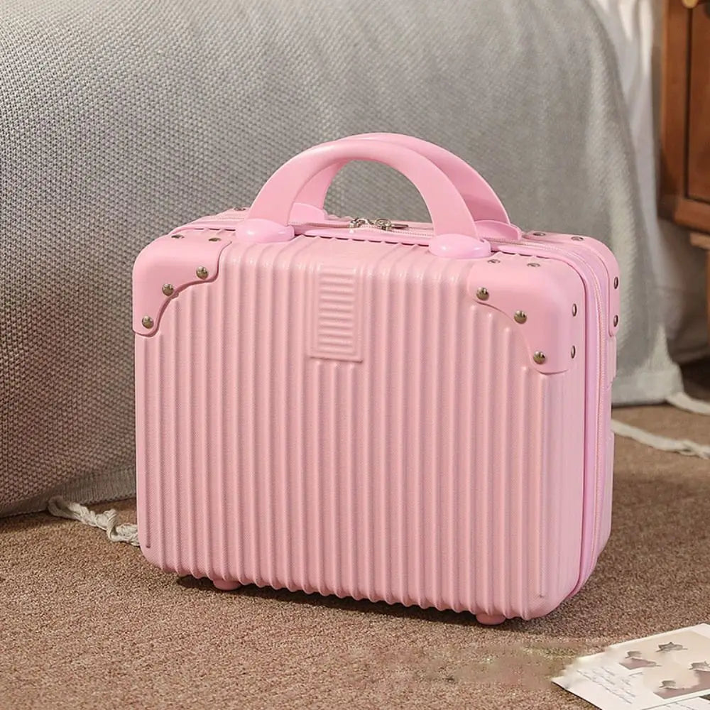 Compact Travel Makeup Suitcase