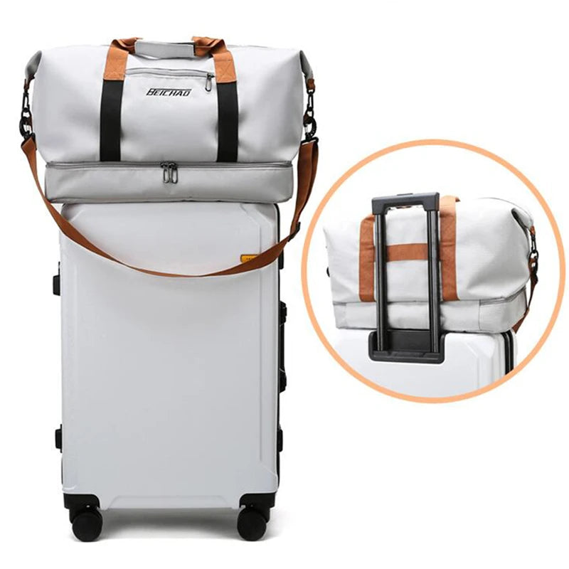 Spacious Dry-Wet Travel Duffle Bag