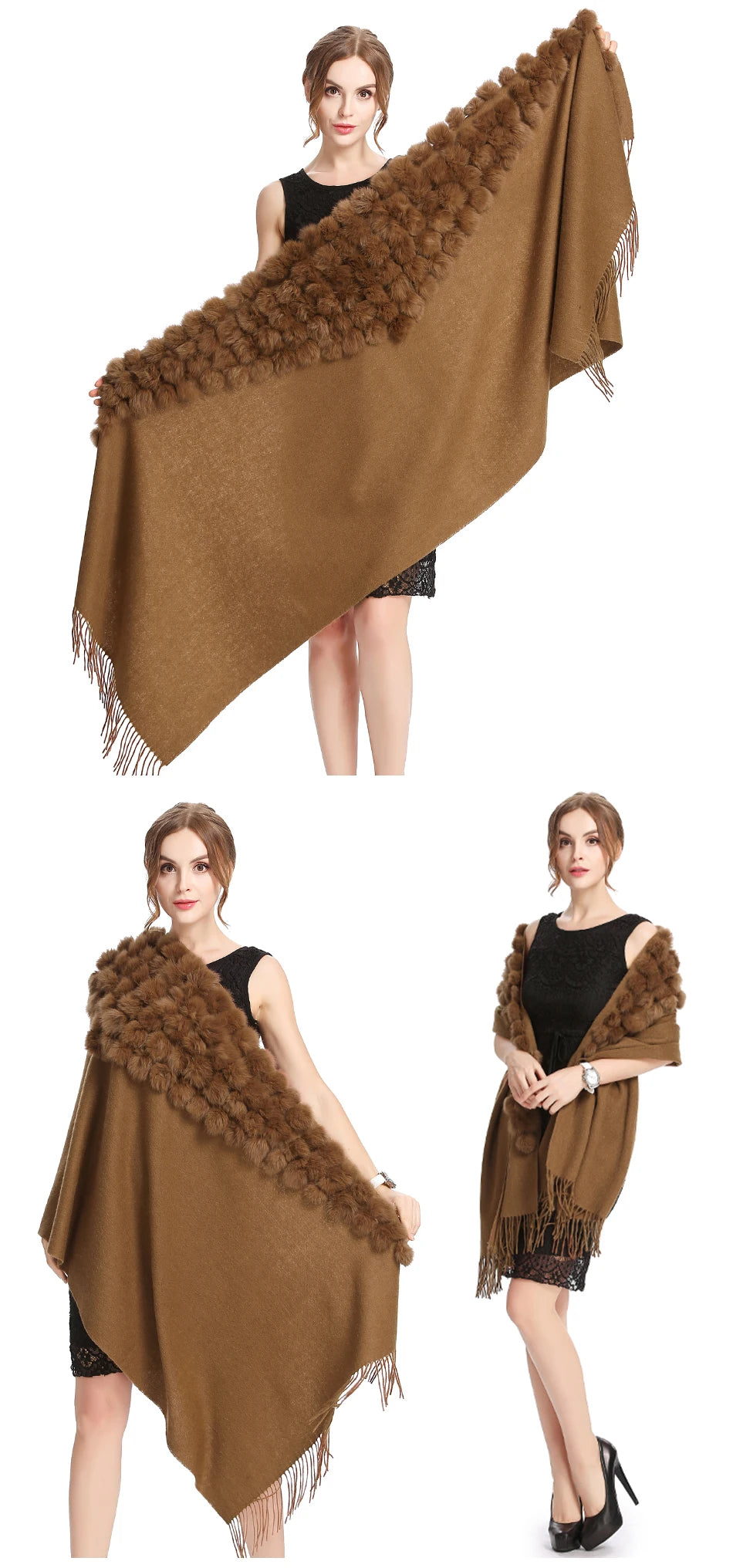 Winter Elegance Pashmina Scarf