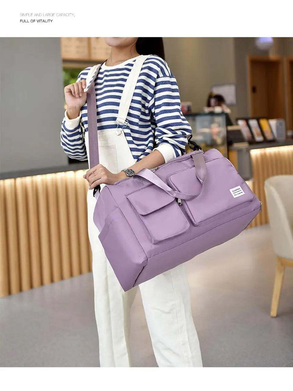 UNIXINU Women’s Large Capacity Carry-On Bag