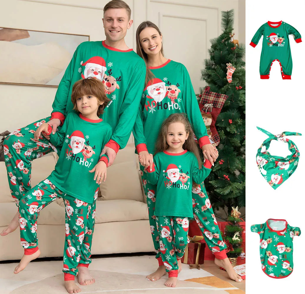 2025 Winter Family Reindeer Pajama Set