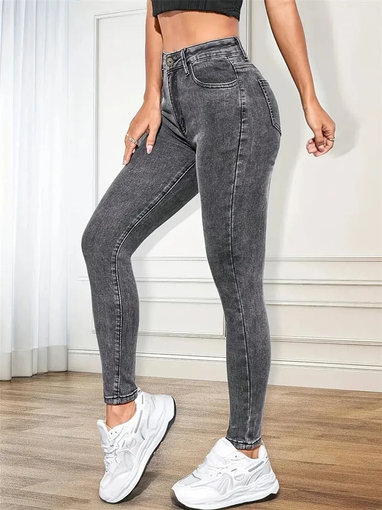 Women’s Stretch Skinny Jeans – Slim Fit Pencil Pants