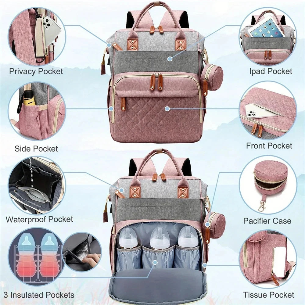 Portable Foldable Baby Travel Backpack
