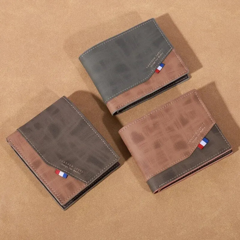 Vintage Multi-Slot Leather Wallet