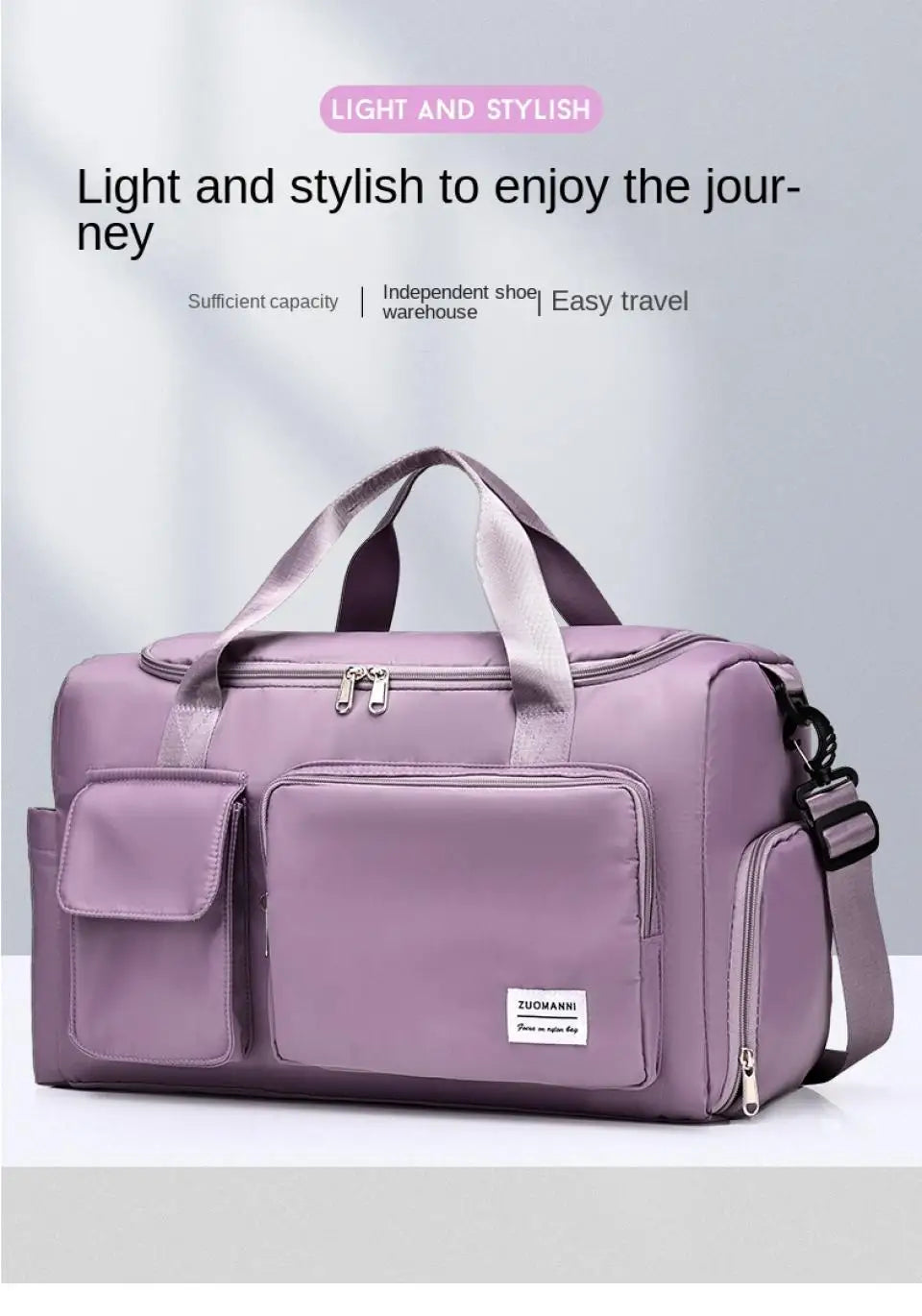 UNIXINU Women’s Large Capacity Carry-On Bag