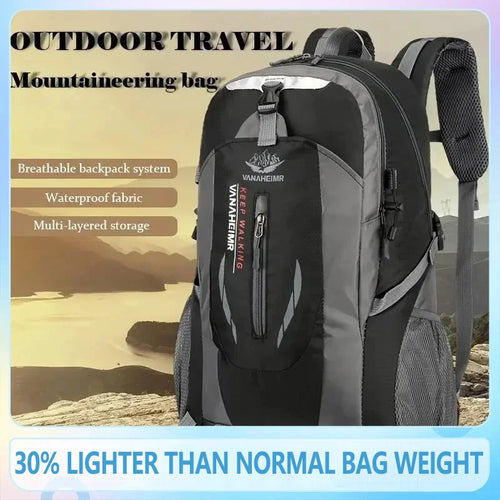 40L Waterproof Outdoor Hiking Backpack