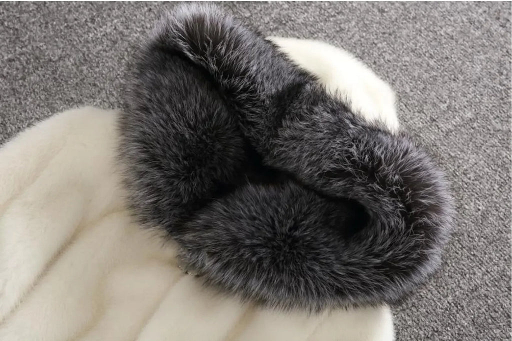 Arctic Luxe Faux Fur Hooded Coat