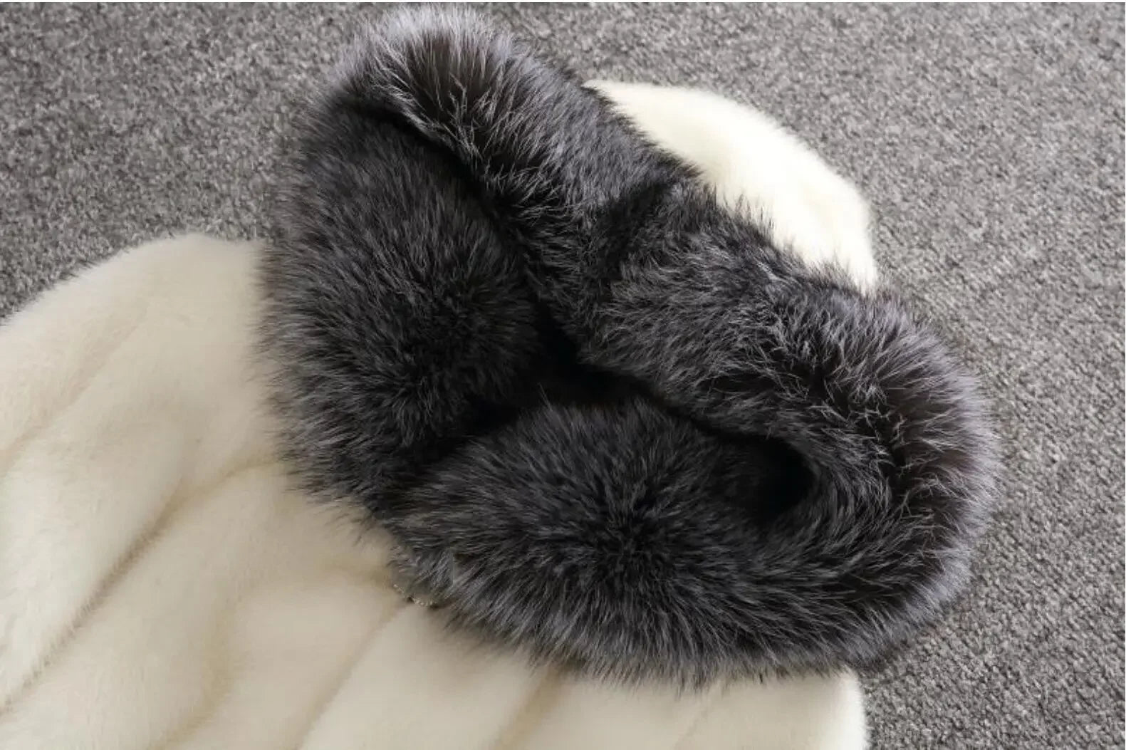 Arctic Luxe Faux Fur Hooded Coat