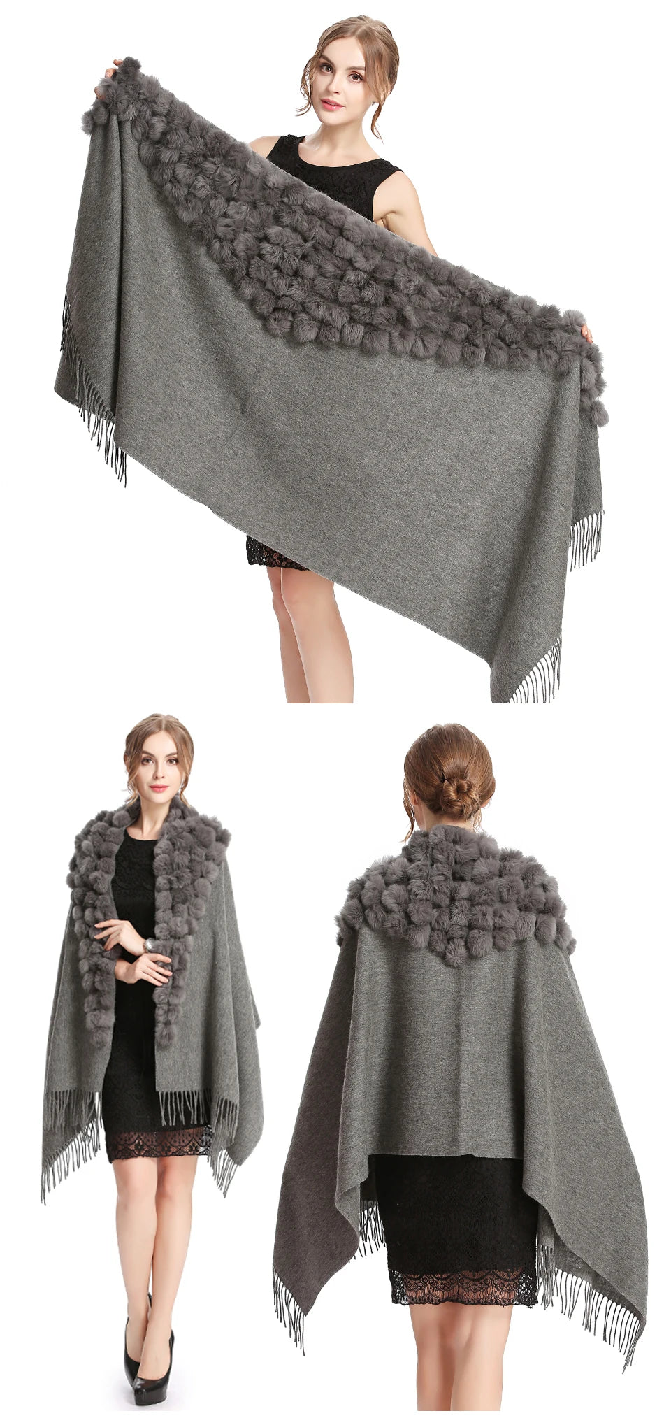 Winter Elegance Pashmina Scarf