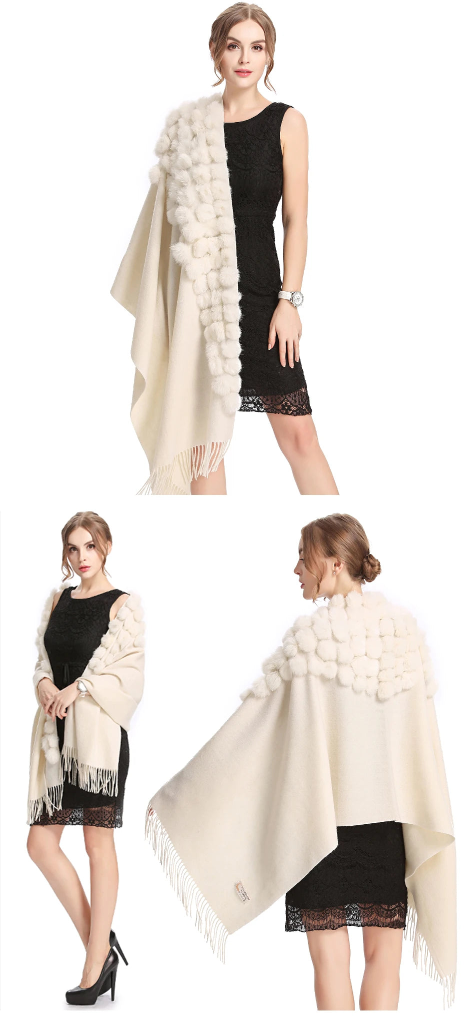 Winter Elegance Pashmina Scarf