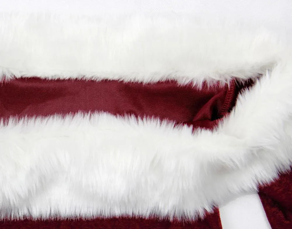 Santa Charm Christmas Kimono Dress