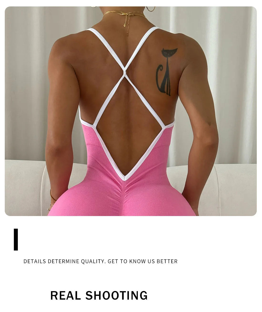 Color block Halter Performance Yoga Bodysuit