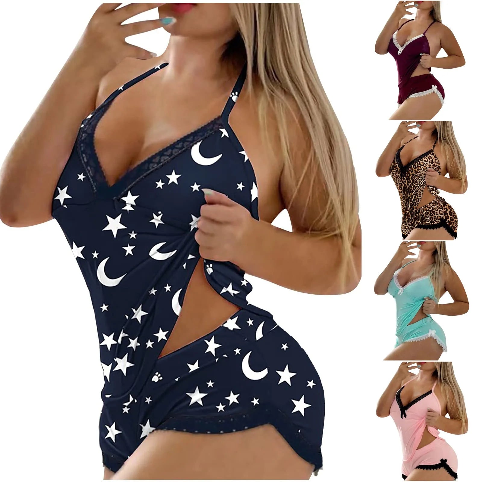 Velvet Lace Dream Sleep Set