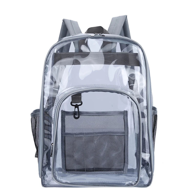 Clear PVC Travel & School Backpack