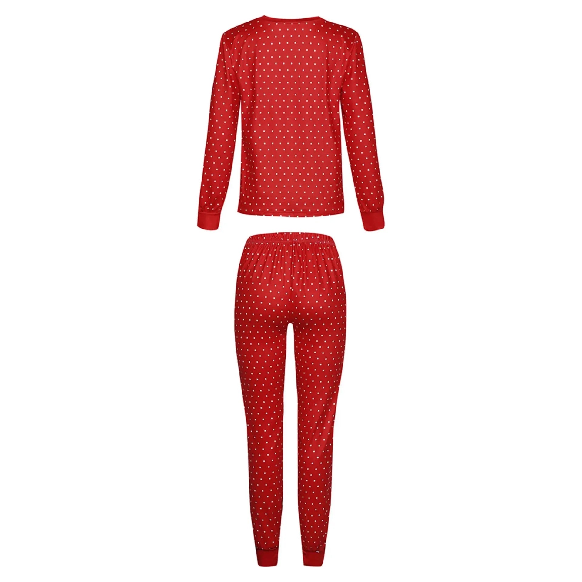 Festive Family Matching Christmas Pajamas Set