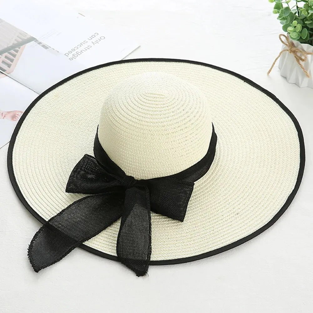 Seaside Elegance Wide Brim Hat
