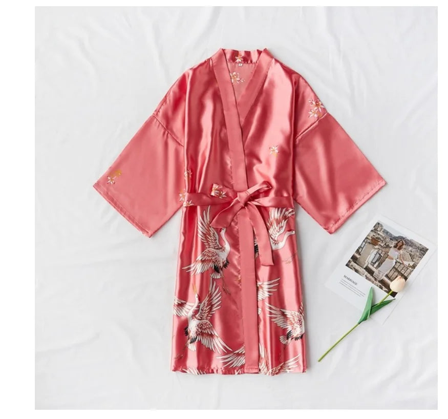 Silky 2PC V-Neck Nightwear Set