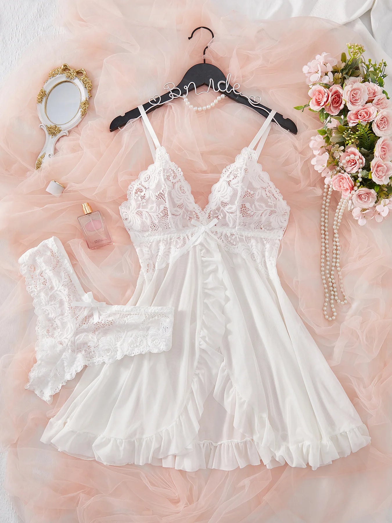Sexy Lace Lingerie Set for Women