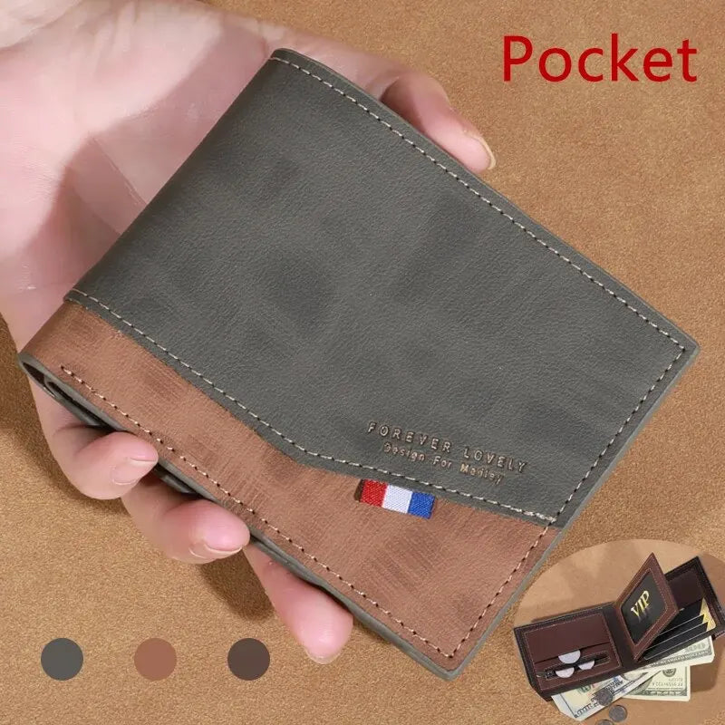 Vintage Multi-Slot Leather Wallet