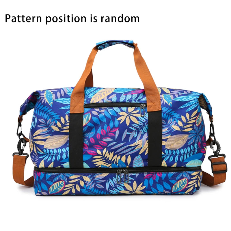 Spacious Dry-Wet Travel Duffle Bag