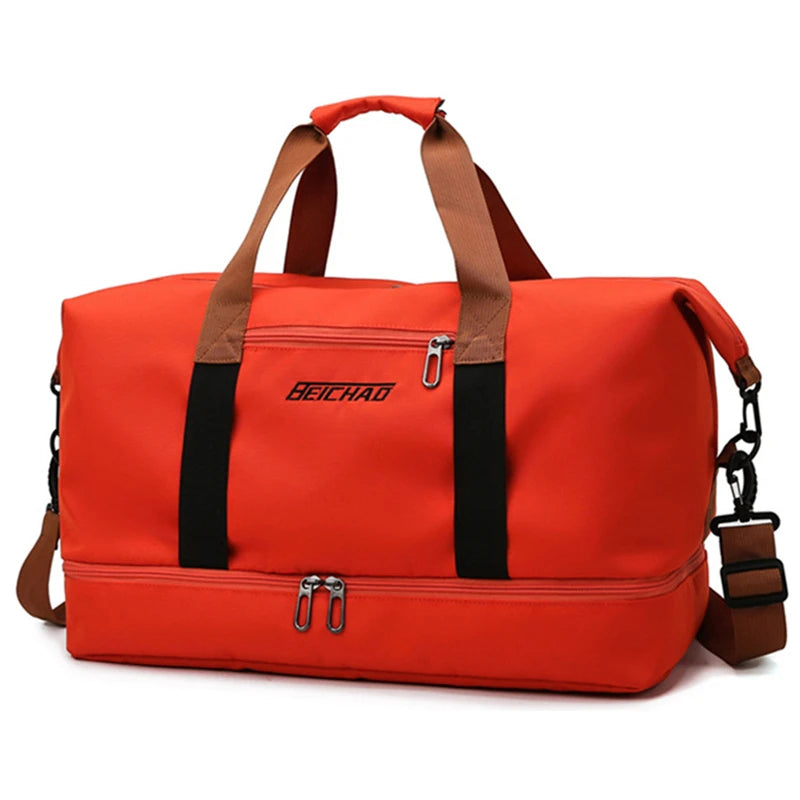 Spacious Dry-Wet Travel Duffle Bag